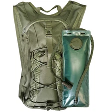 Tactical Hydration Pack with 3L Leak-Proof Water Bladder - 4 Colors Available
