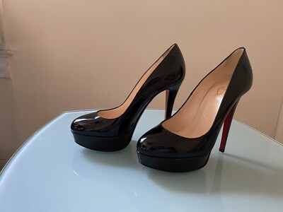 Authentic Christian Loubotin Bianca Pumps Black Size 36 New | eBay