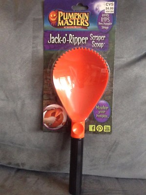 PUMPKIN MASTERS PUMPKIN CARVING JACK-O-RIPPER SCRAPER SCOOP - NEW IN PACKAGE