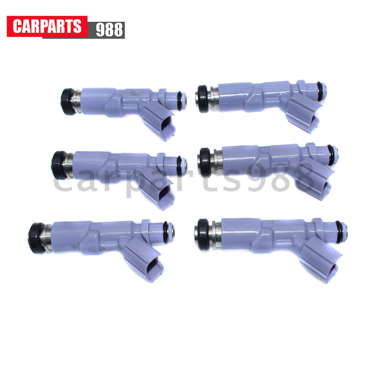 6x Fuel injectors 23250-70120 For Toyota Verossa Altezza Mark2