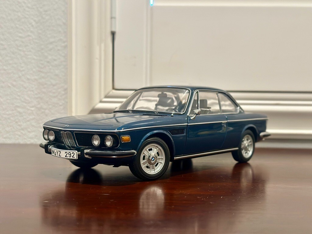 BMW 3.0 CSI, Blue | AUTOart 1/18 | Extremely Rare | eBay
