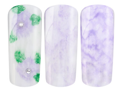 Ink Color pastel violet NailArt Farbe Tinte XXL 12ml Polish Blooming Smoke Lack