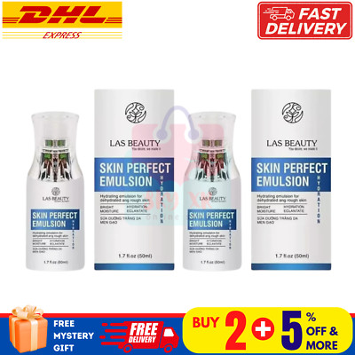 2 X Las Beauty Original Skin Perfect Emulsion 50ml- Sữa Dưỡng Rong Nho