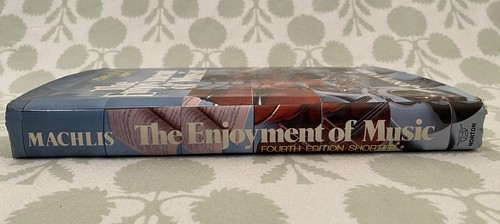 The Enjoyment of Music - Machlis, Joseph Shorter Revised Fourth Edition 1977, HC - Picture 6 of 6