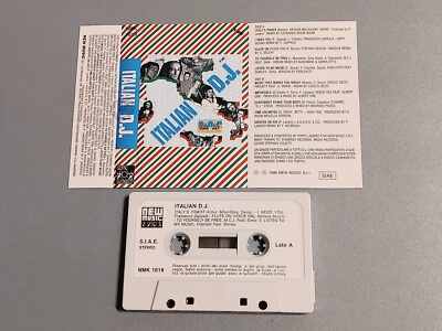 ITALIAN D.J. '' Sampler von 1990 '' NEU !!! , MC tape Kassette