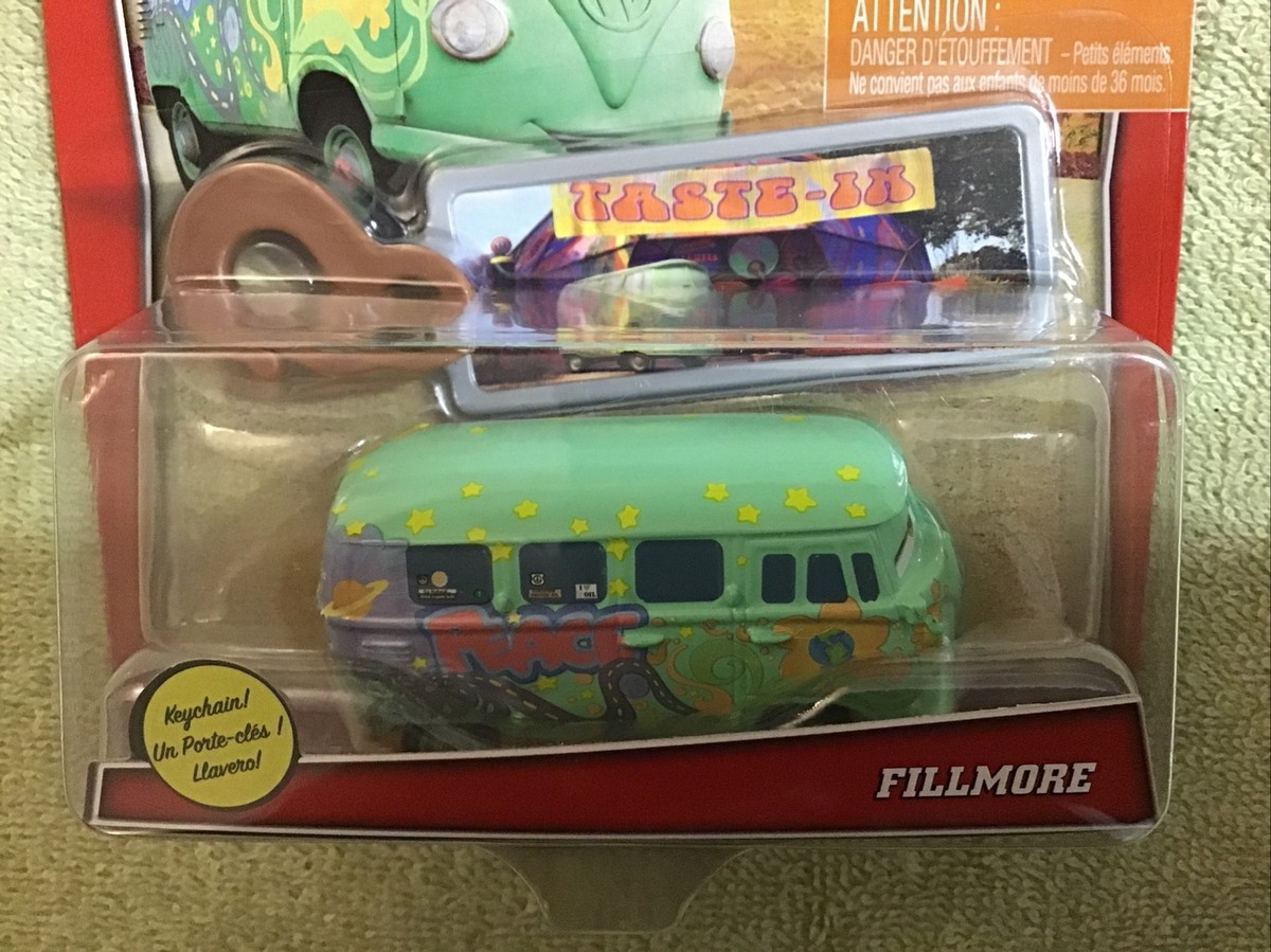 ディズニー・ピクサー カーズ フィルモア 37 Disney Pixar Cars Pit Crew Fillmore Toy Car, 1:55 Scale
