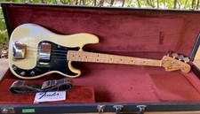 1977 Fender Precision Bass Olympic White