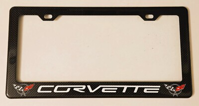 Targa Telaio 3D Chevy Bowtie In Fibra Di Carbonio Simulata, Ottone Cromato, Licenza Ufficiale GM