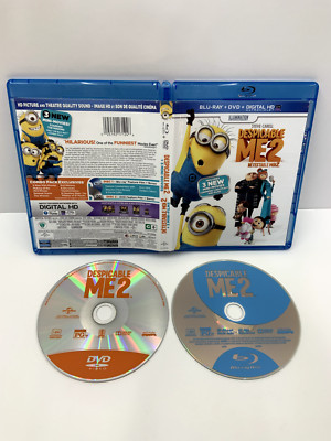 Despicable Me 2 (Blu-ray/DVD, 2013, 2-Disc Set)