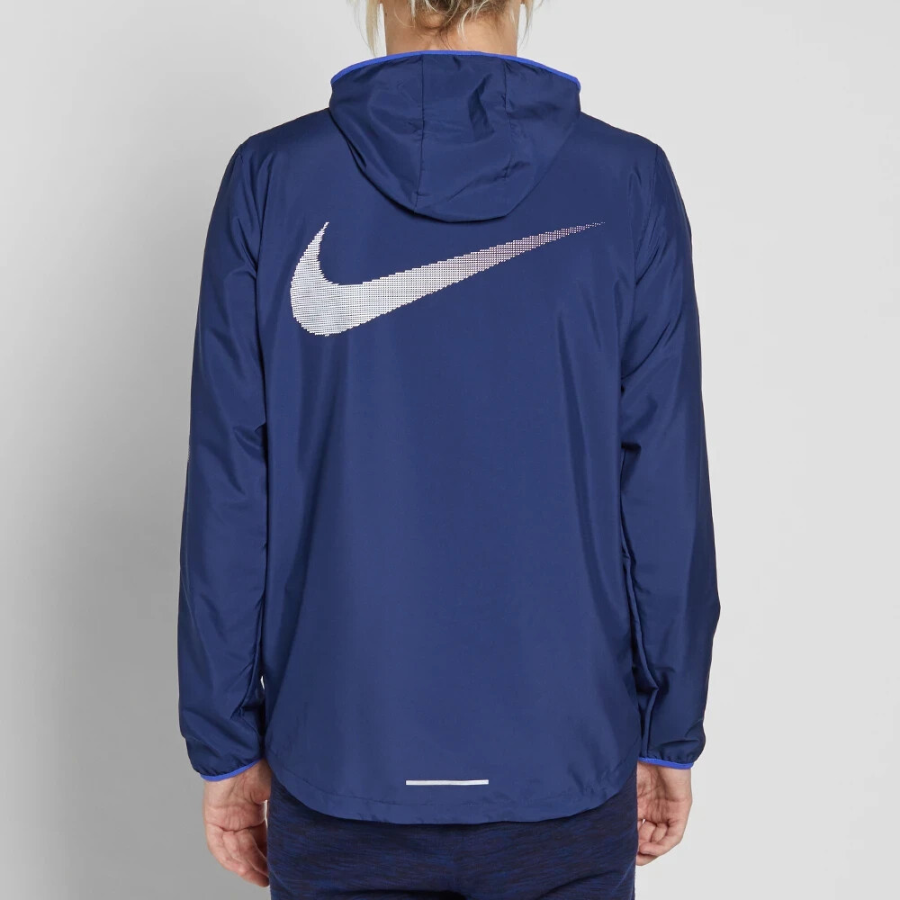 Men's Nike Sportswear City Core Running Jacket Sz L Blue