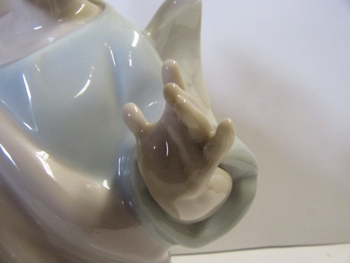 L@@K! EINGESTELLT LLADRO 5495 LG. ENGELCHOR 3 GEFLÜGELTE ENGEL SINGEND PORZELLAN - Bild 13 von 21