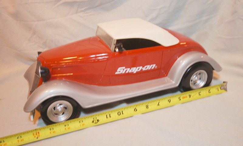 NIB *LARGE* SNAP-ON TOOLS VINTAGE 1934 FORD CONVERTIBLE SCALE RARE COLLECTIBLE