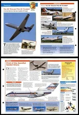Yak-40 Codling / Yak-42 Clobber #80 Airliners Aircraft Of The World FoldOut Card