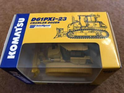 Komatsu Official Diecast Model Crawler Dozer D61PXi-23 1:87 Japan