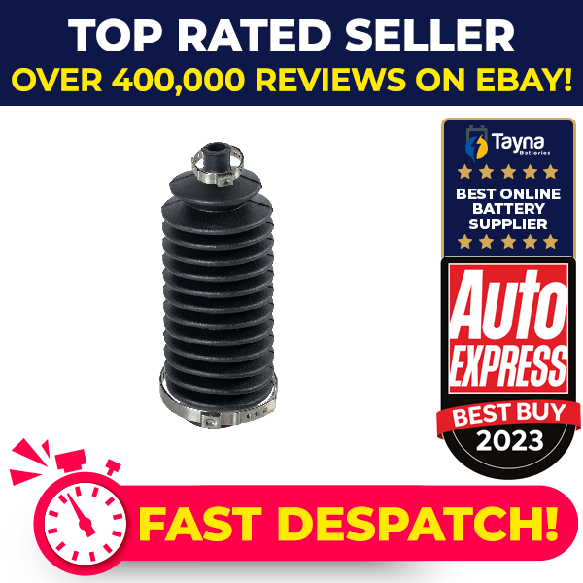 Steering Rack Boot ADD681501 Blue Print Gaiter Bellow 4553597201 4553597201000