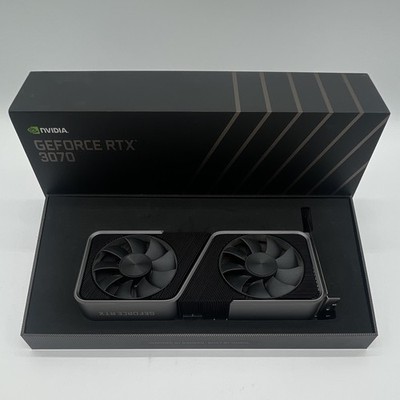 NVIDIA GeForce RTX 3070 Founders Edition 8GB GDDR6 CUDA HDMI/DP PCIe