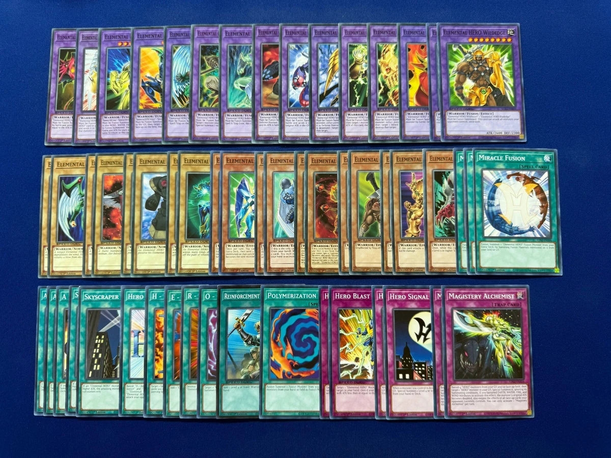 yu gi oh deck elemental hero Yu-Gi-Oh! - HERO Strike Structure Deck main image 0