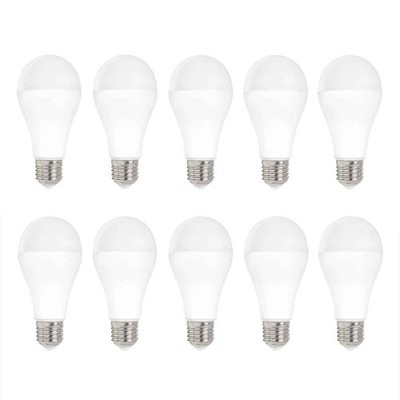 10 x LED Leuchtmittel Birnenform 15W = 100W E27 matt 1550lm Neutralweiß 4000K
