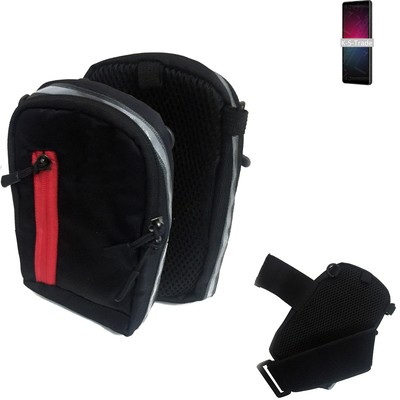 Für Sony Xperia 10 IV Holster / Umhängetasche Extrataschen Outdoor Schutz Hül