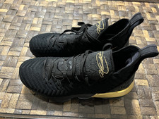 Nike LeBron 16 Black Metallic Gold for Sale | Authenticity