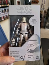 Star Wars Black Series Carbonized First Order Jet Trooper 6  Action Figure NIB