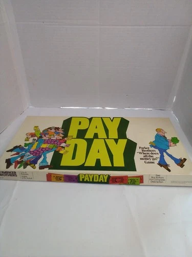 Payday Board Game Parker Brothers Vintage 1975 Family Classic