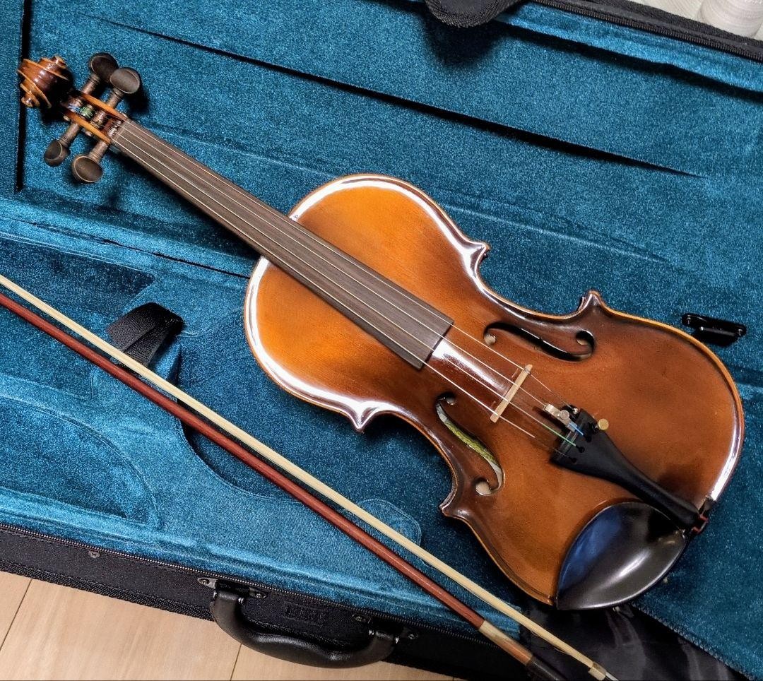 スズキ バイオリン 3/4 No.17 1960年 ヴィンテージ　　ケース新品 Suzuki Violin 3/4 No.17 1960 Vintage Japanese 3/4 Size with