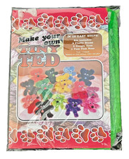 Green Mini Teddy Bear Craft Kit DIY Make Your Own Bear Stocking Filler Gift