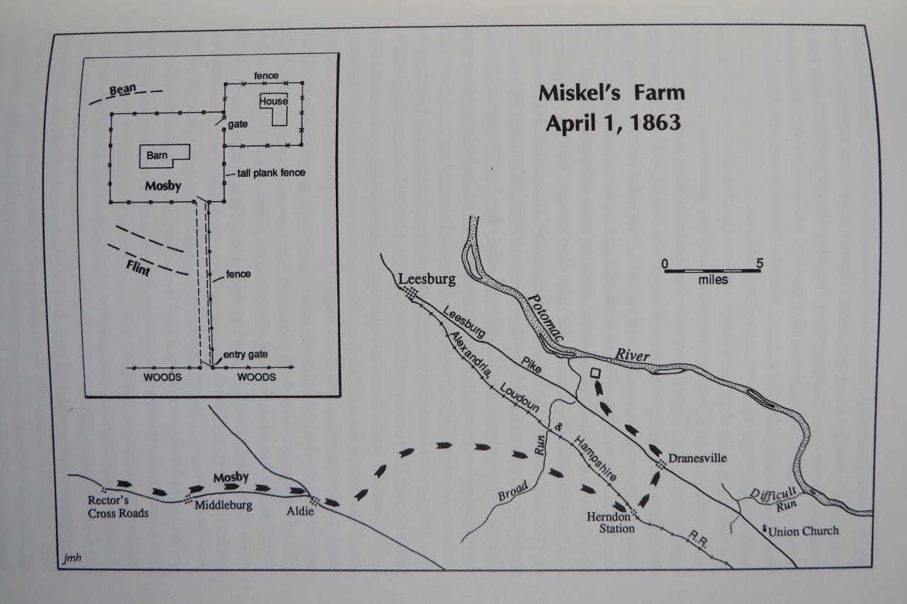 GRAY GHOST - LIFE OF COL JOHN SINGLETON MOSBY - CONFEDERATE RAIDER DJ IN BRODART