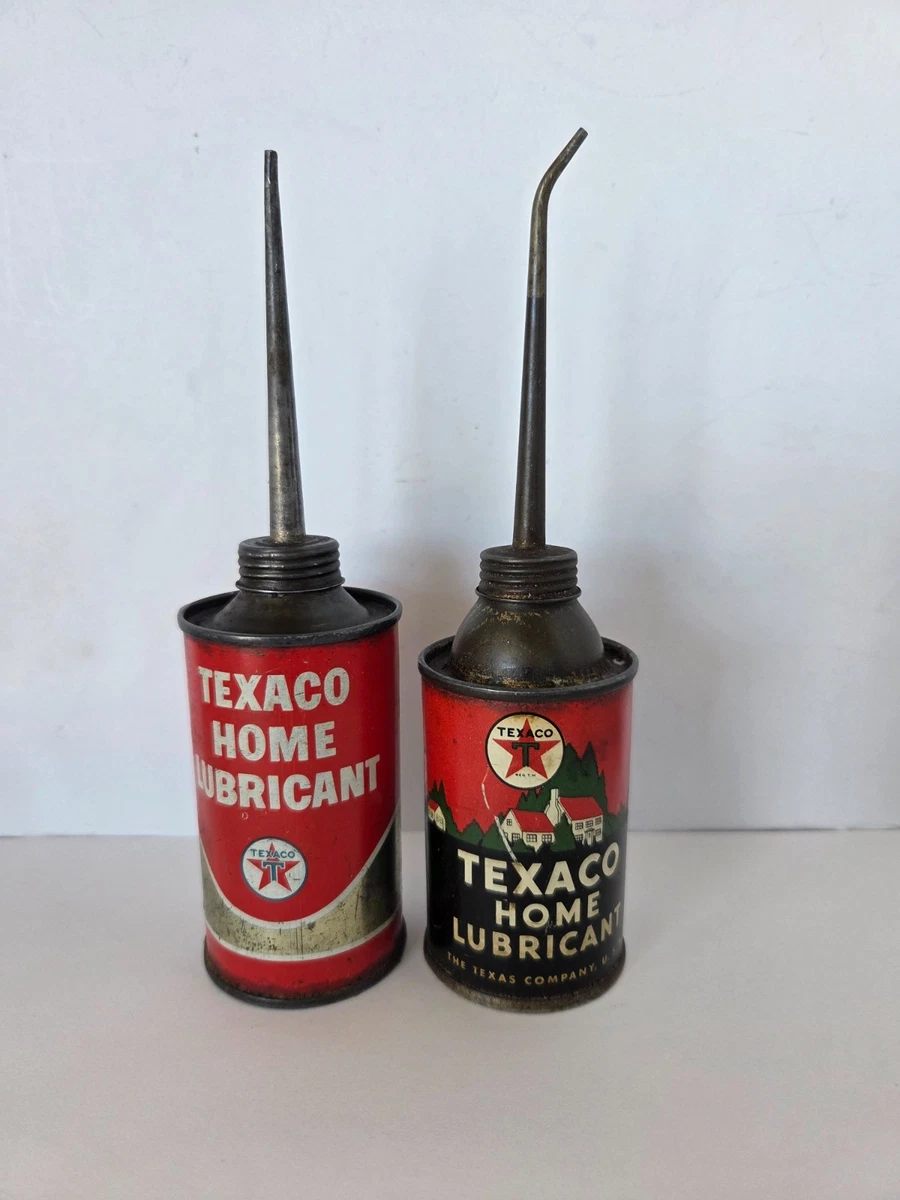 Texaco Home Lubricant In Collectible Gas & Oil Advertising Cans