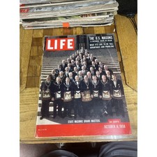 Life Magazine October 8, 1956 State Masonic Grand Masters, vintage ads