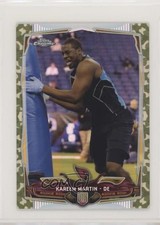 2014 Topps Chrome Mini Camo Refractor 16/99 Kareem Martin #162 e5r