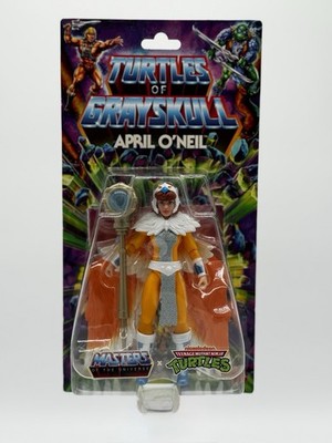 Turtles of Grayskull April O Neil  - Masters the Universe Teenage Mutant Ninja