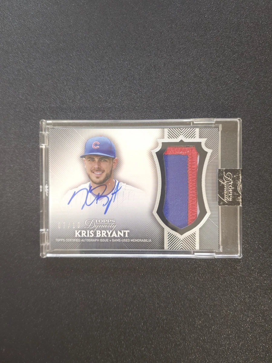 Kris Bryant Autographed Baseball Sports Trading Cards