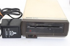 Vintage Atari 1050 Disk Drive 1983 Floppy Disk Drive 5.25 Powers On AS-IS