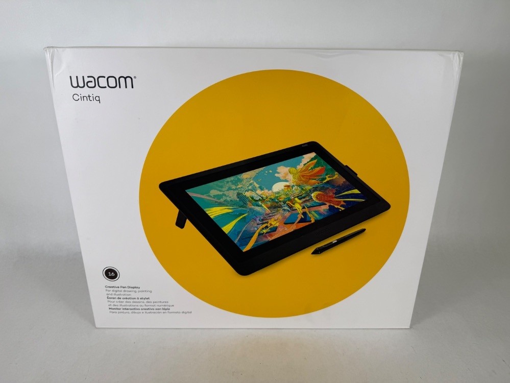 Wacom Cintiq16（DTK1660K0D） Wacom Cintiq 16 Pro Pen 2 Digital Animation Graphics Drawing