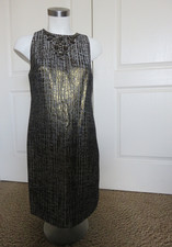 NWOT MAGGY LONDON Beaded/Jeweled Sleeveless Dress size 6