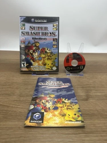 Super Smash Bros Melee (Nintendo GameCube) Complete Tested VGC