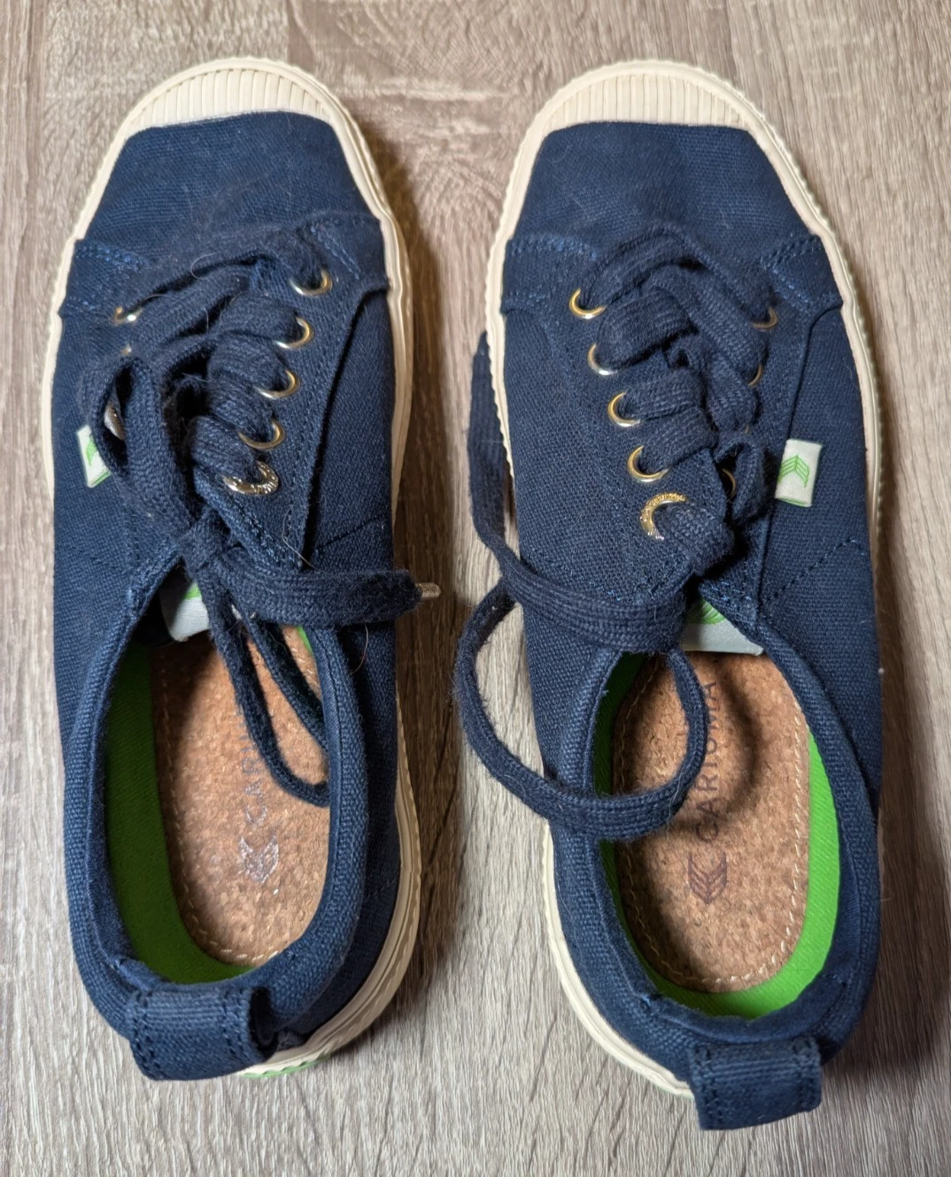 CARIUMA OCA Low Knit Blue Sneakers Mens 4 Womens 5.5 EUR 36 Comfort Shoes