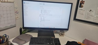 Lenovo IdeaCentre AIO 5 Z71M805 i5 12GB 477GB Touchscreen Windows 11 Black