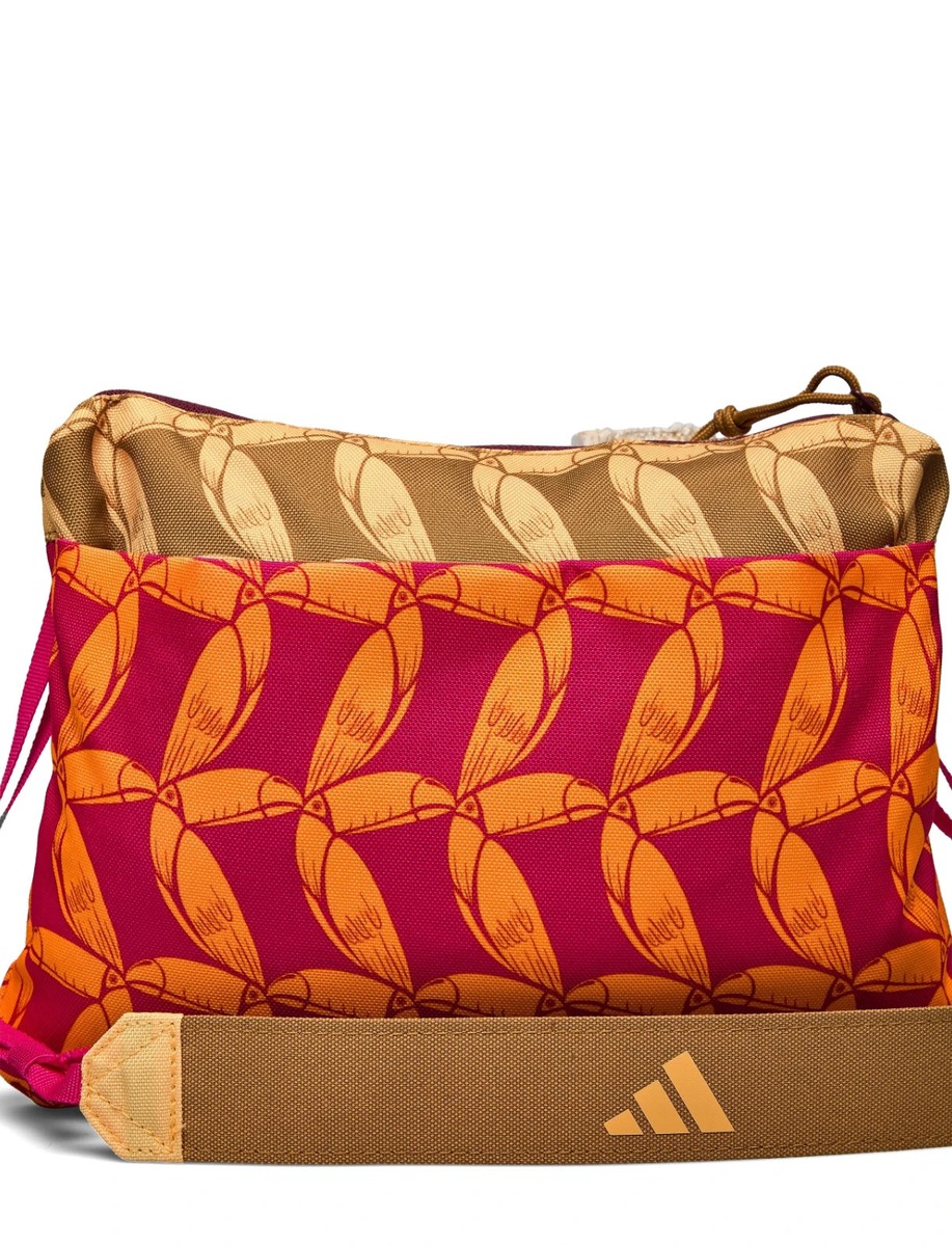 ADIDAS RIO X FARM Bag Purse Handbag JJ1686 PINK ORANGE SACCOSH NEW