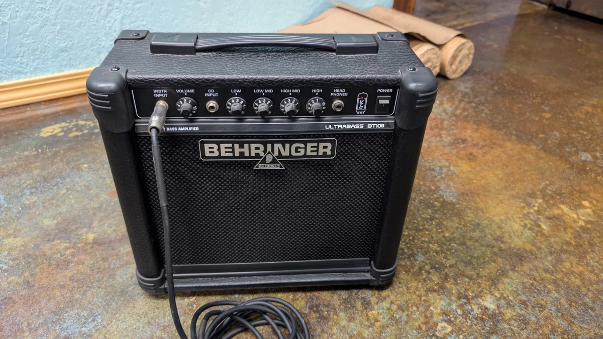 BEHRINGER ULTRABASS BUT550H ベースアンプ BEHRINGER / ベースアンプヘッド BVT4500H / BVT5500H - YouTube