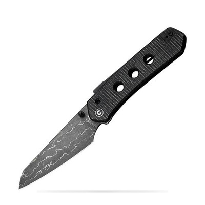 Civivi Vision FG Superlock Knife Damascus Steel Folding Pocket Knife 3.5'' Blade
