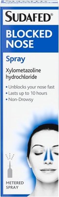 #ad #ad Sudafed Blocked Nose Spray 15ml Fast Nasal Decongestant Relief Original $12.74