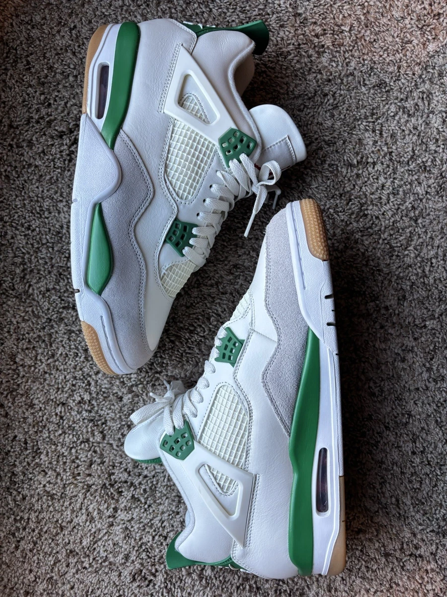 Jordan 4 Retro SP x Nike SB Mid Pine Green | eBay