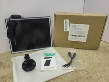 8W Solar Panel Charger for Security Cameras, DC 5V, Waterproof