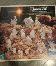 1995 Dreamsicles Nativity Collection 15 pc Vintage COMPLETE  Set W/BOX -