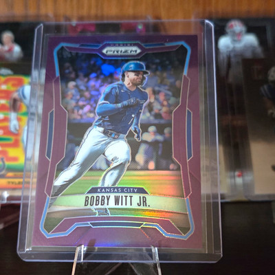 Panini 2025 Prizm Bobby Witt Jr Kansas City Royals #160 Purple Prizm /149