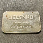 Engelhard 1oz Silver Bar .999 Fine - JELENKO Dental Health Promo - 1500 Minted