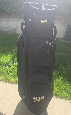 Izzo Golf Standbag in Schwarz